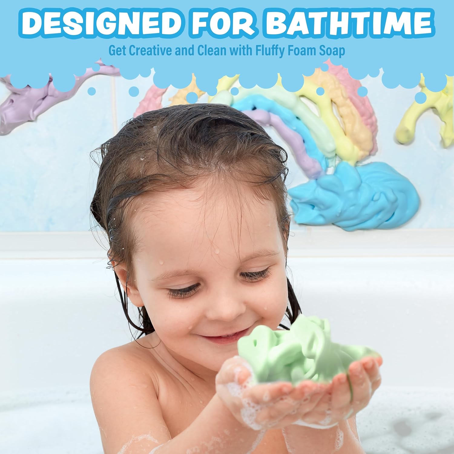 Fluffy Foam Bath Fun Pack