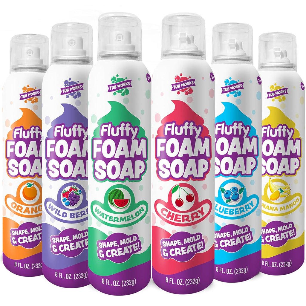 Fluffy Foam Bath Fun Pack