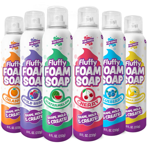 Fluffy Foam Bath Fun Pack