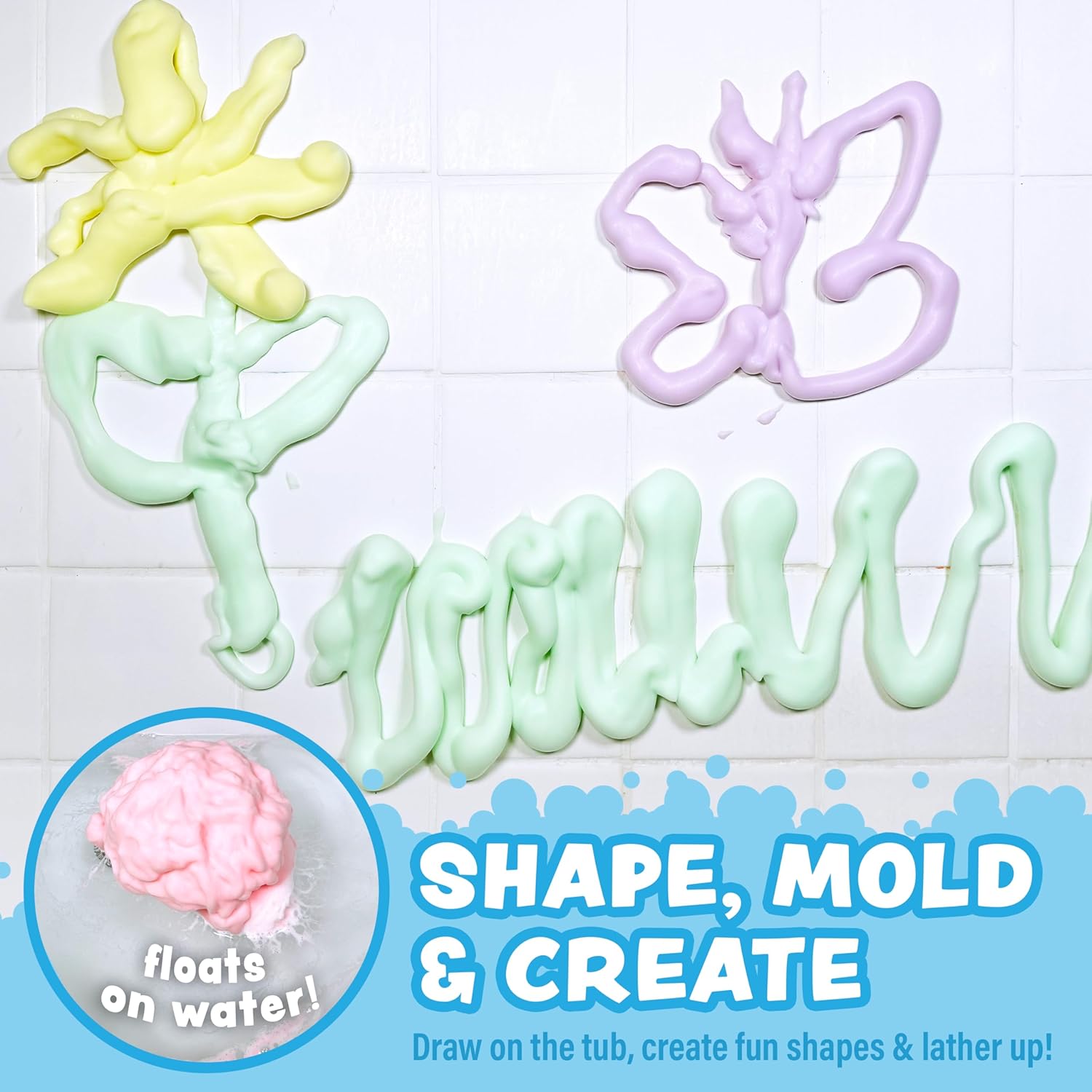 Fluffy Foam Bath Fun Pack