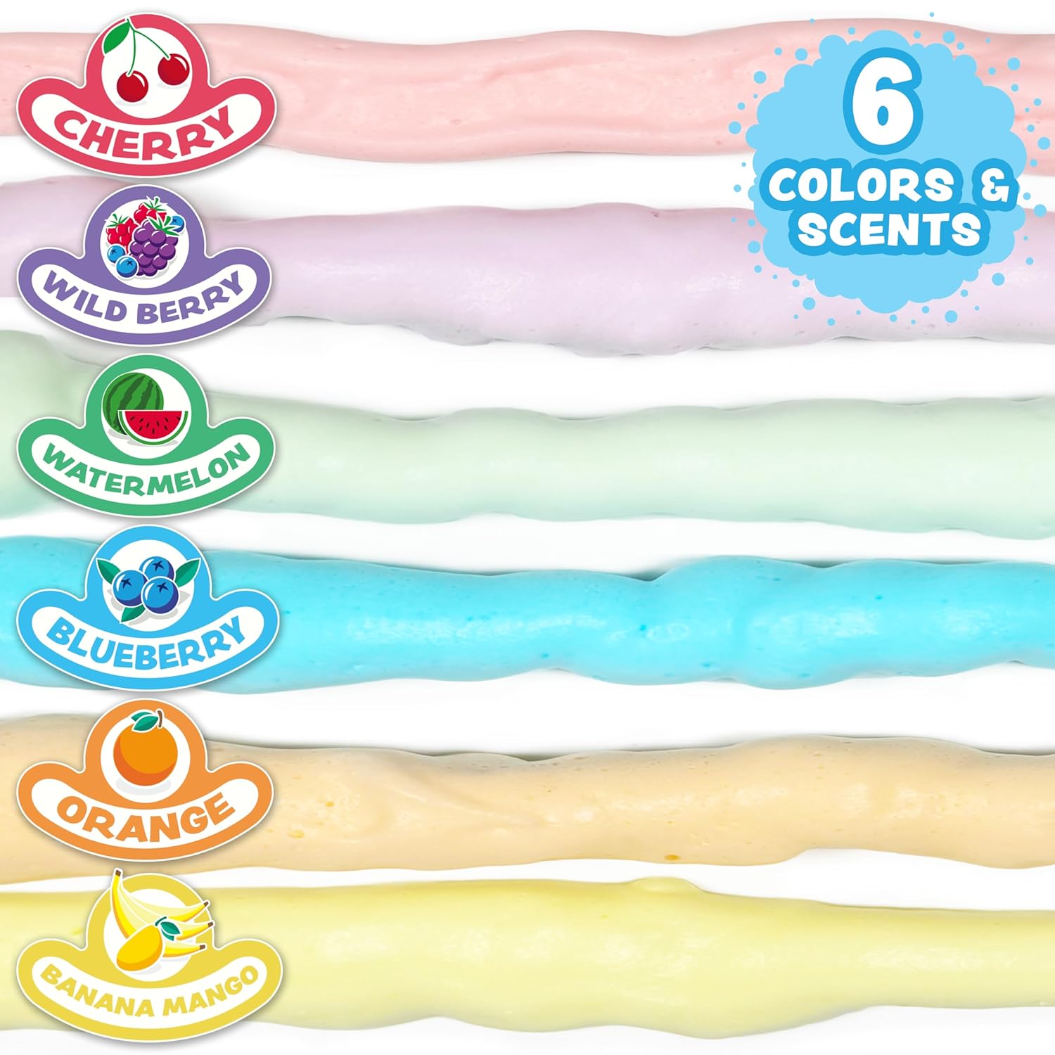 Fluffy Foam Bath Fun Pack